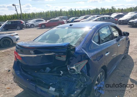 2017 Nissan Sentra Sr Turbo из США, поврежденный, VIN 3N1CB7AP5HY222422